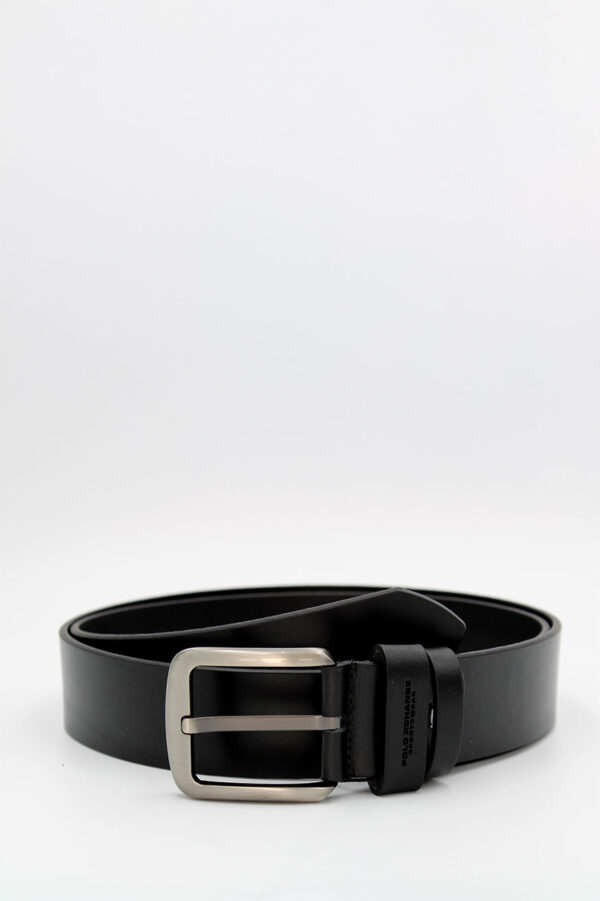 CRNI MUŠKI KOŽNI REMEN FB.001/4