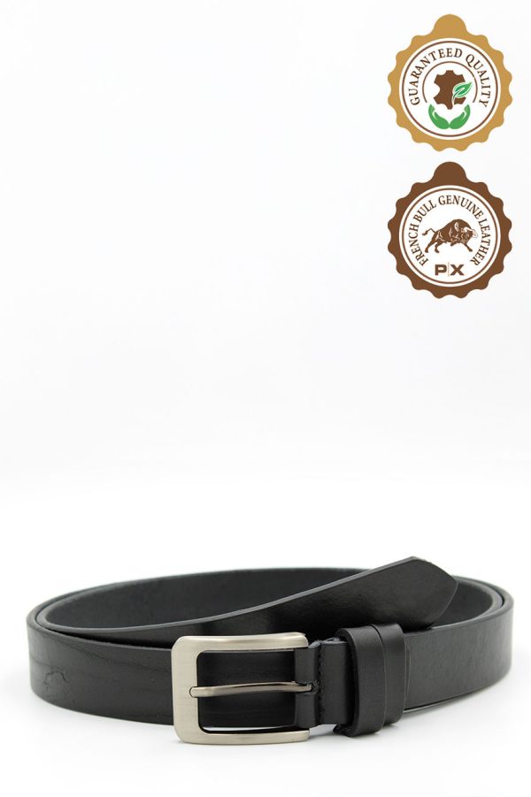 CRNI REMEN OD KOŽE FRANCUSKOG BIKA/3