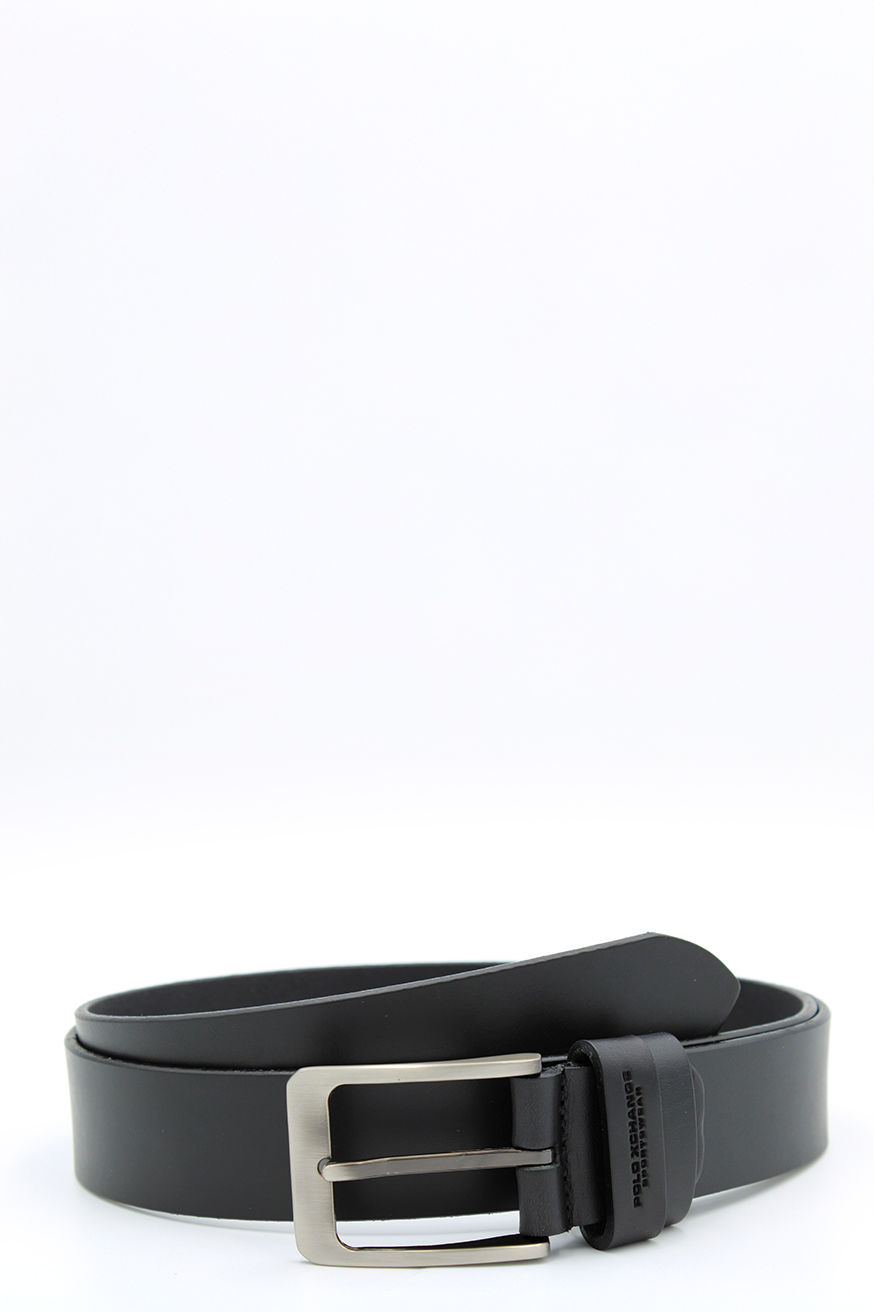 CRNI MUŠKI KOŽNI REMEN GV.004/3.5