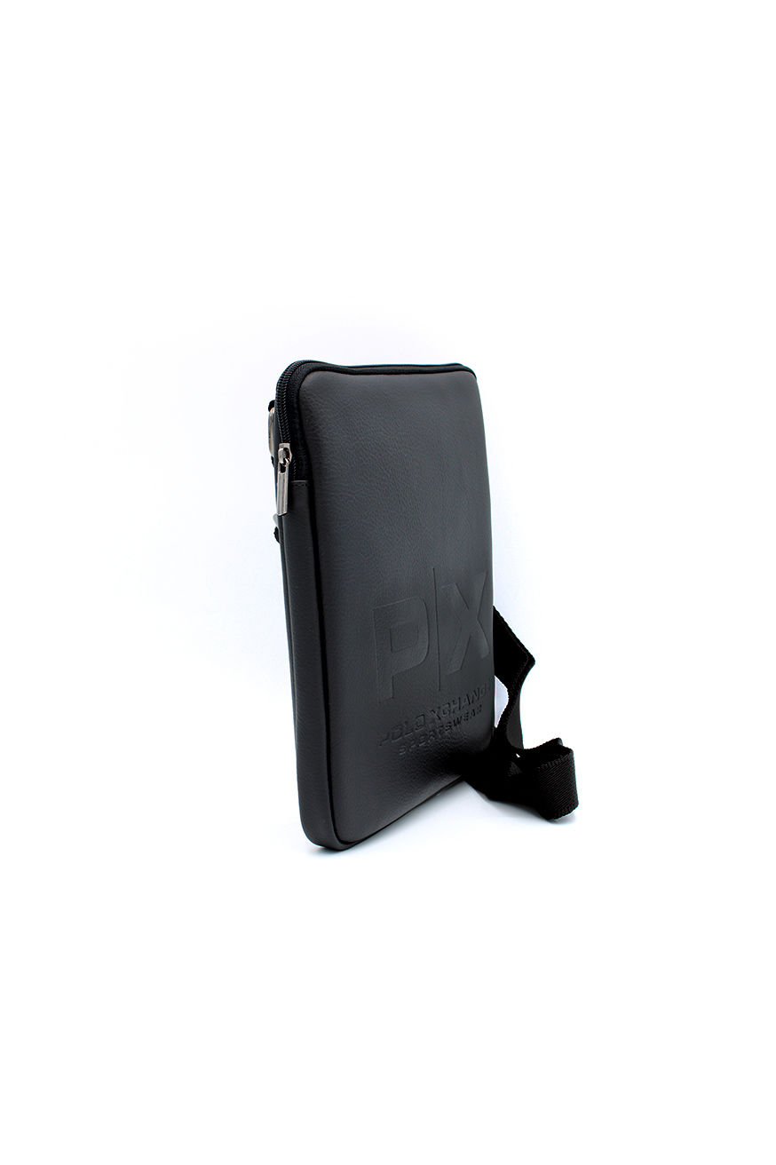 CRNA MUŠKA TORBA OD UMJETNE KOŽE S.001/C - Slika 2